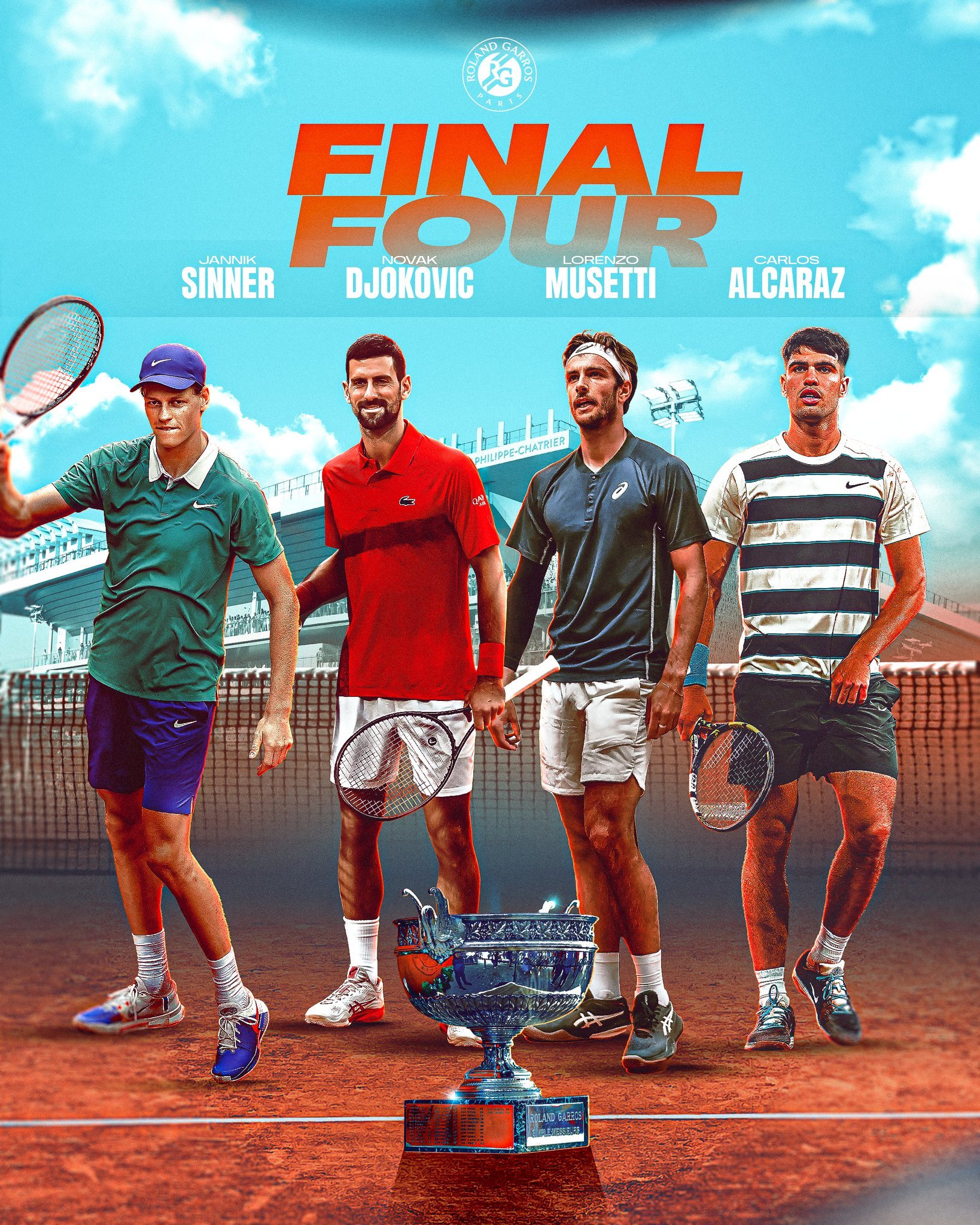 美国网球队爆冷法国网球队，瓦林卡制霸全场